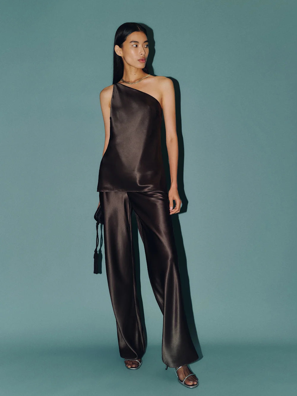 Silk Black Pearl Two Piece