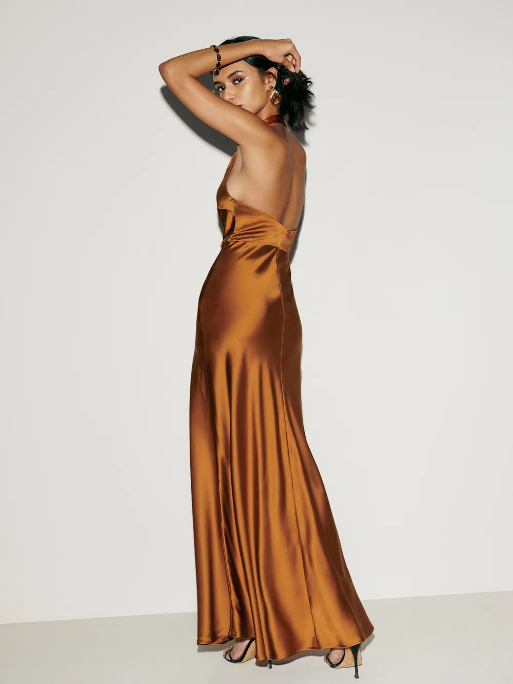 Silk Camel Dress