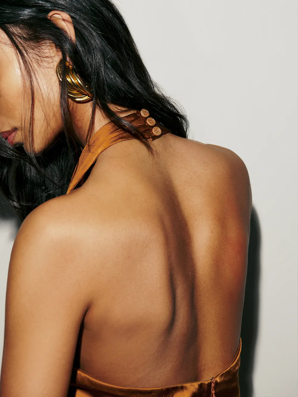 Silk Camel Dress